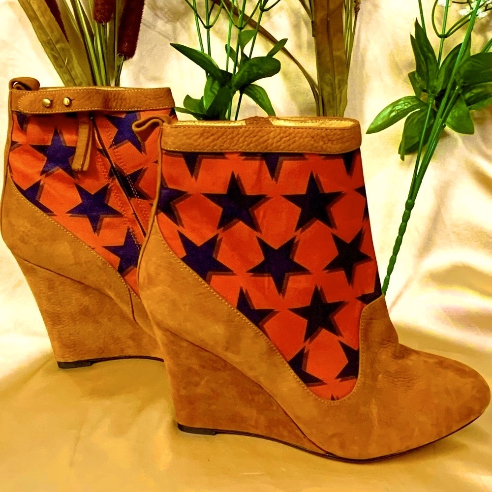Vivienne Westwood Wedge Boots- with Free Additional Item (see details)